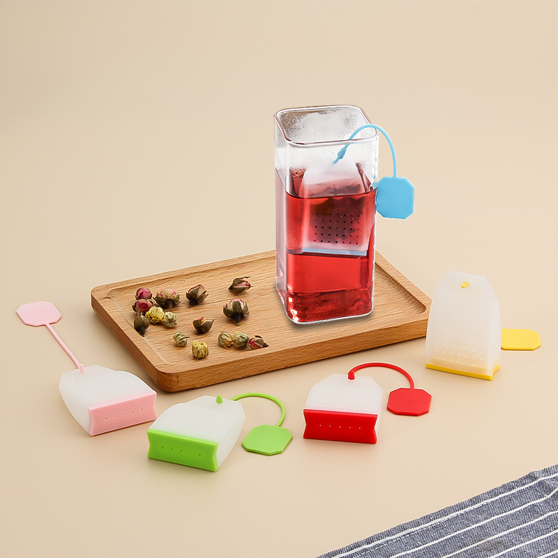 Silicone tea infuser tea bag